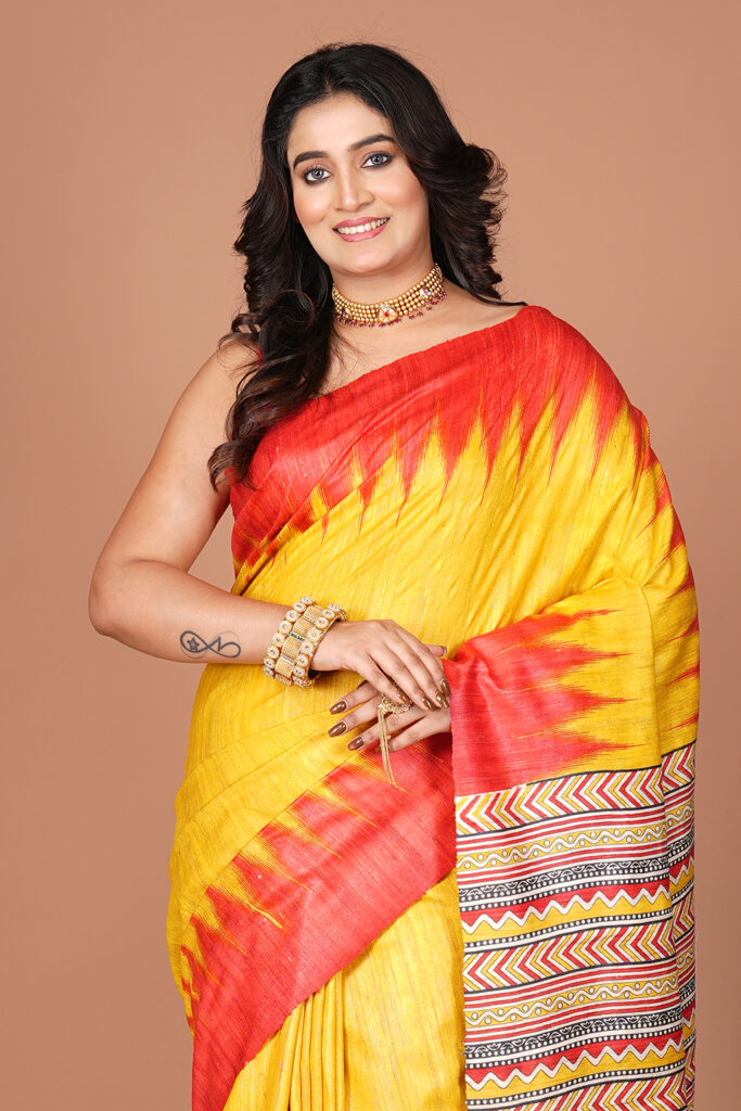 Temple Border / Korvai Silk Saree