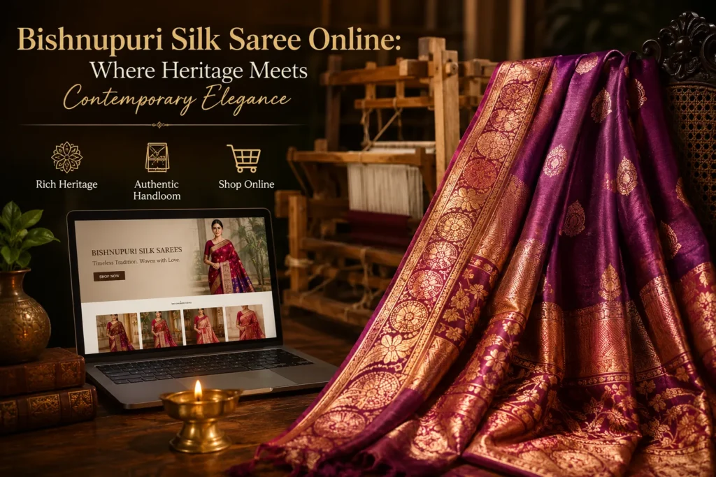 Bishnupuri Silk Saree Online: Where Heritage Meets Contemporary Elegance